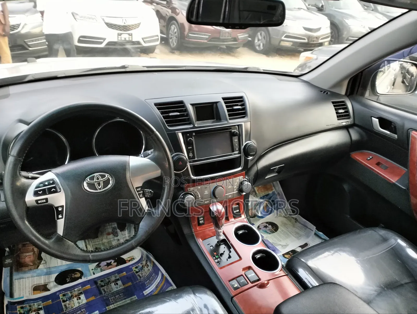 Toyota Highlander 3.5L 4WD 2013 Silver