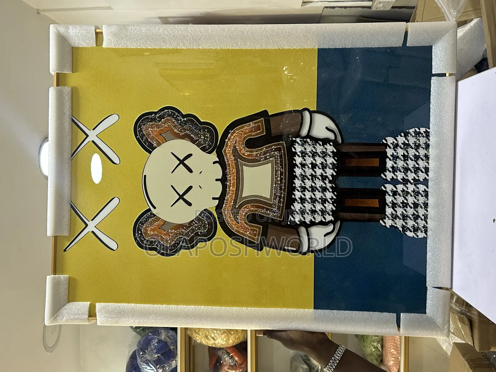 Kaw Xx Acrylic Stoned Art 60*80cm