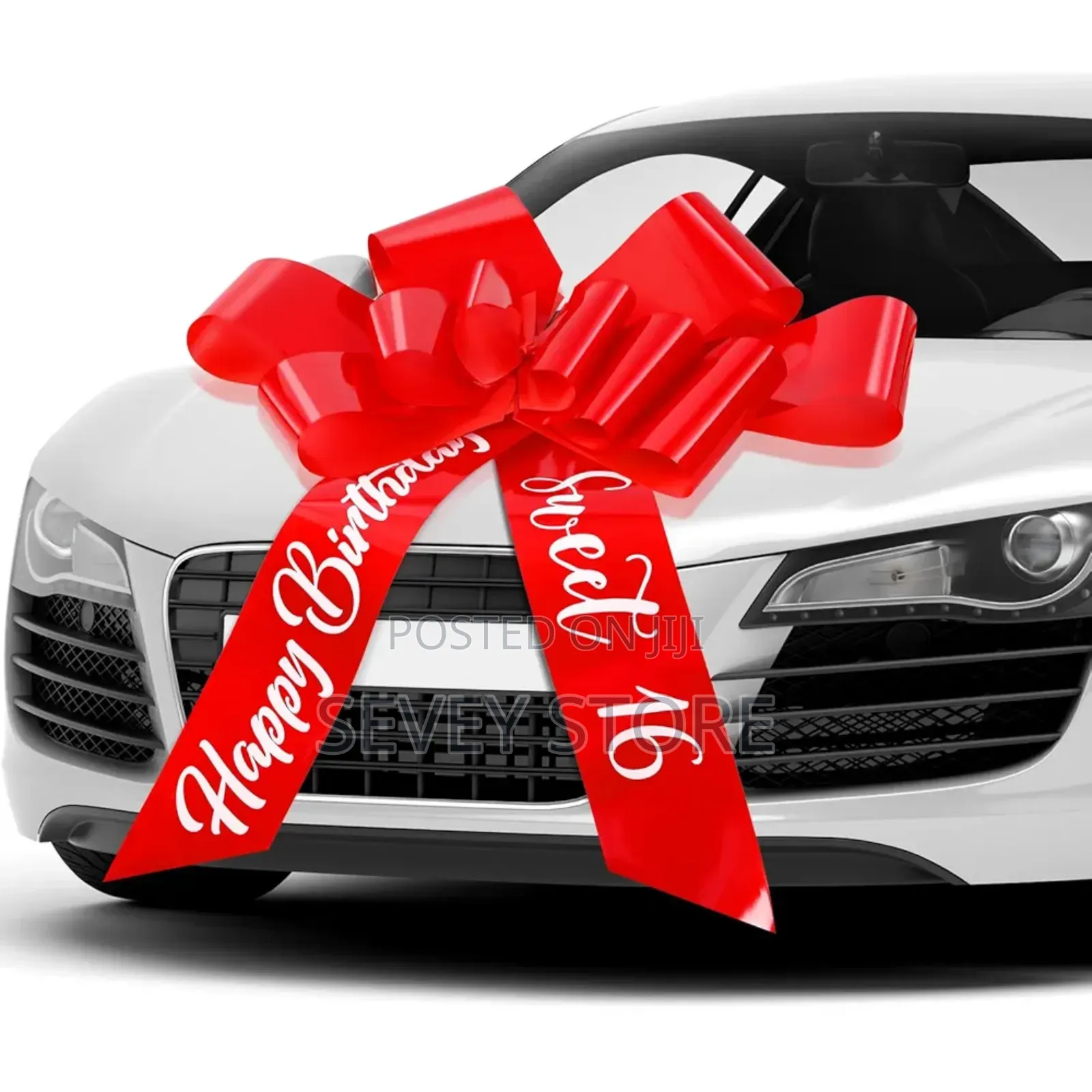 Happy Birthday Car Bow Sweet 16 Big Car Pull Bow 30 Inch