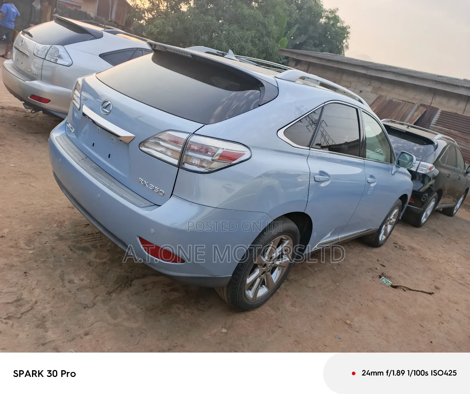Lexus RX 350 2011 Blue