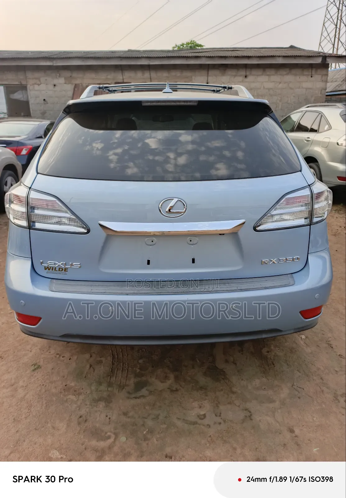 Lexus RX 350 2011 Blue