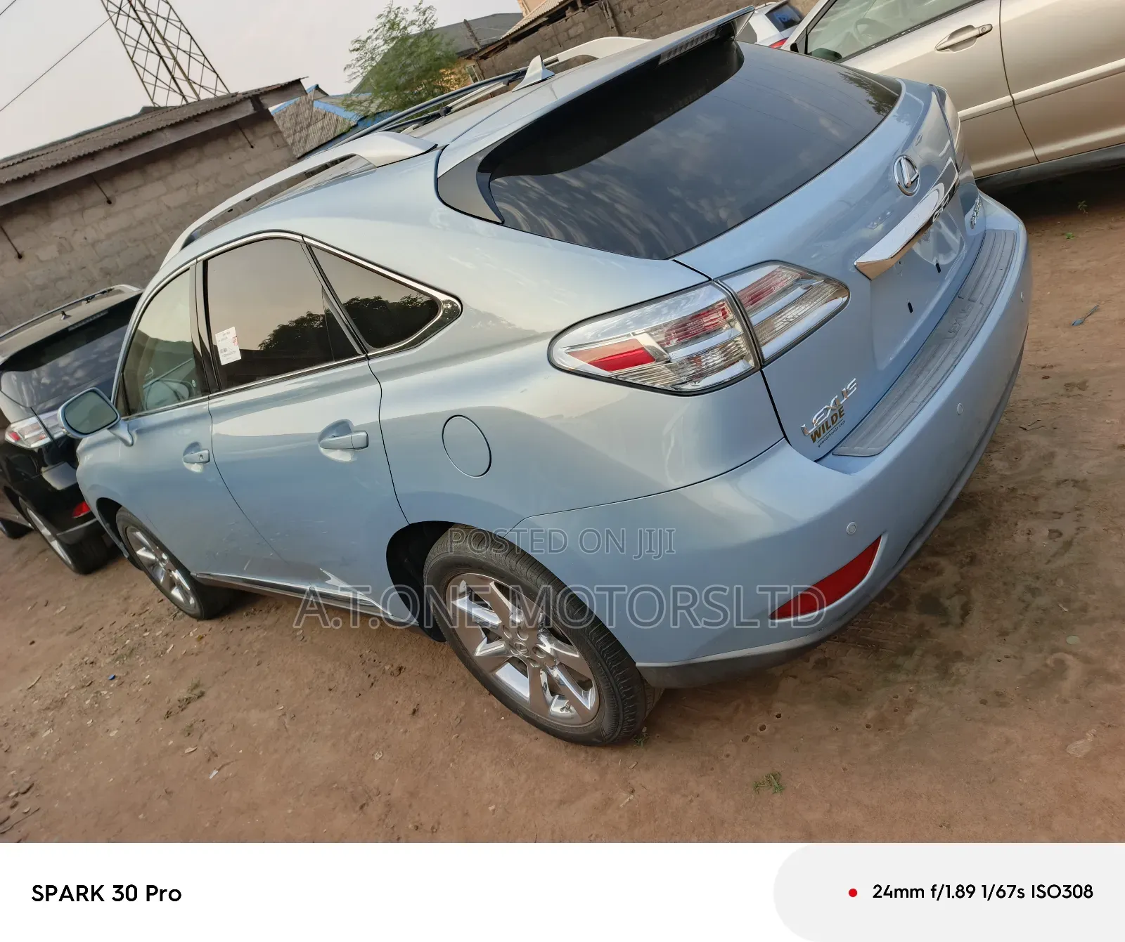 Lexus RX 350 2011 Blue