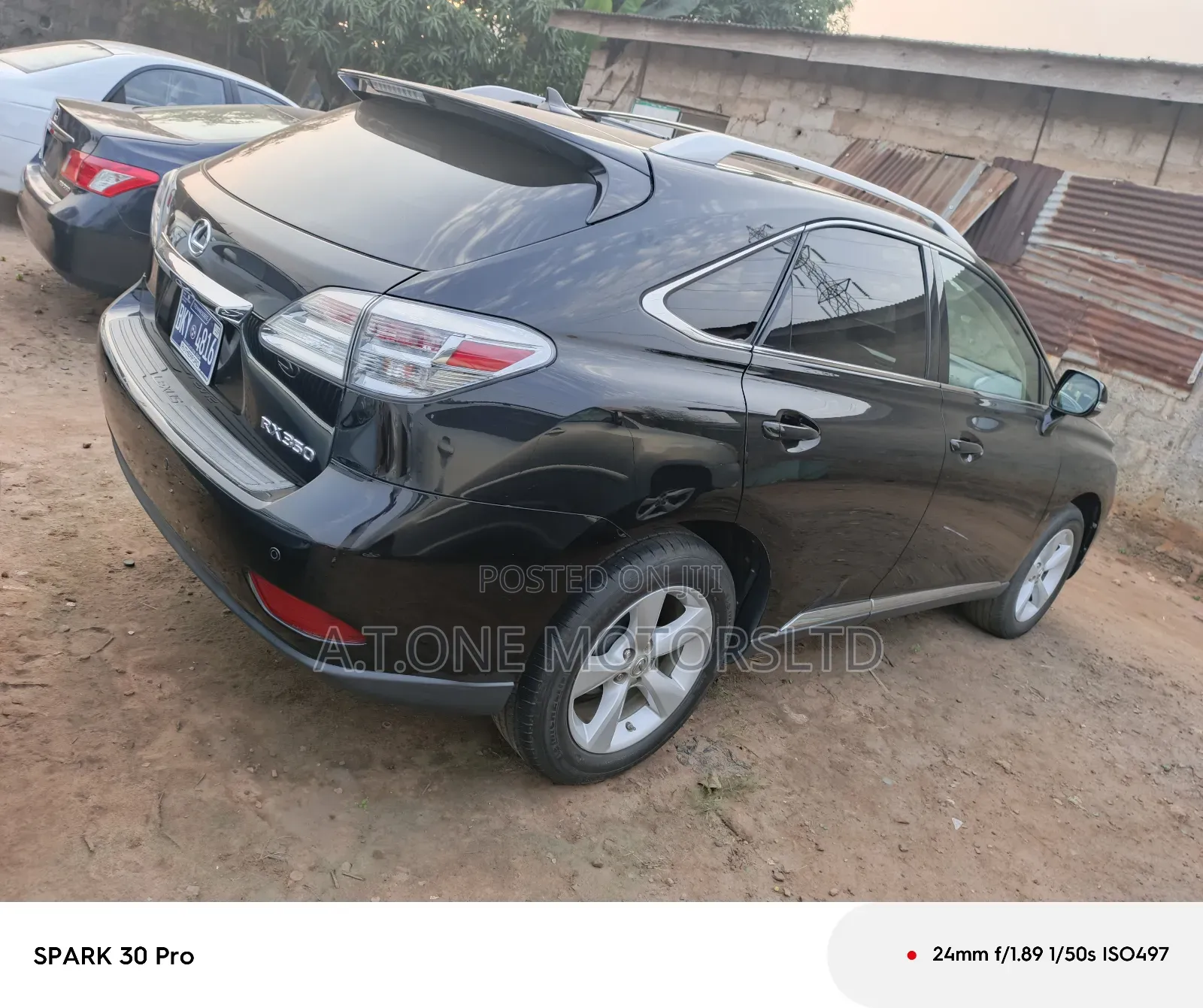 Lexus RX 350 2012 Black