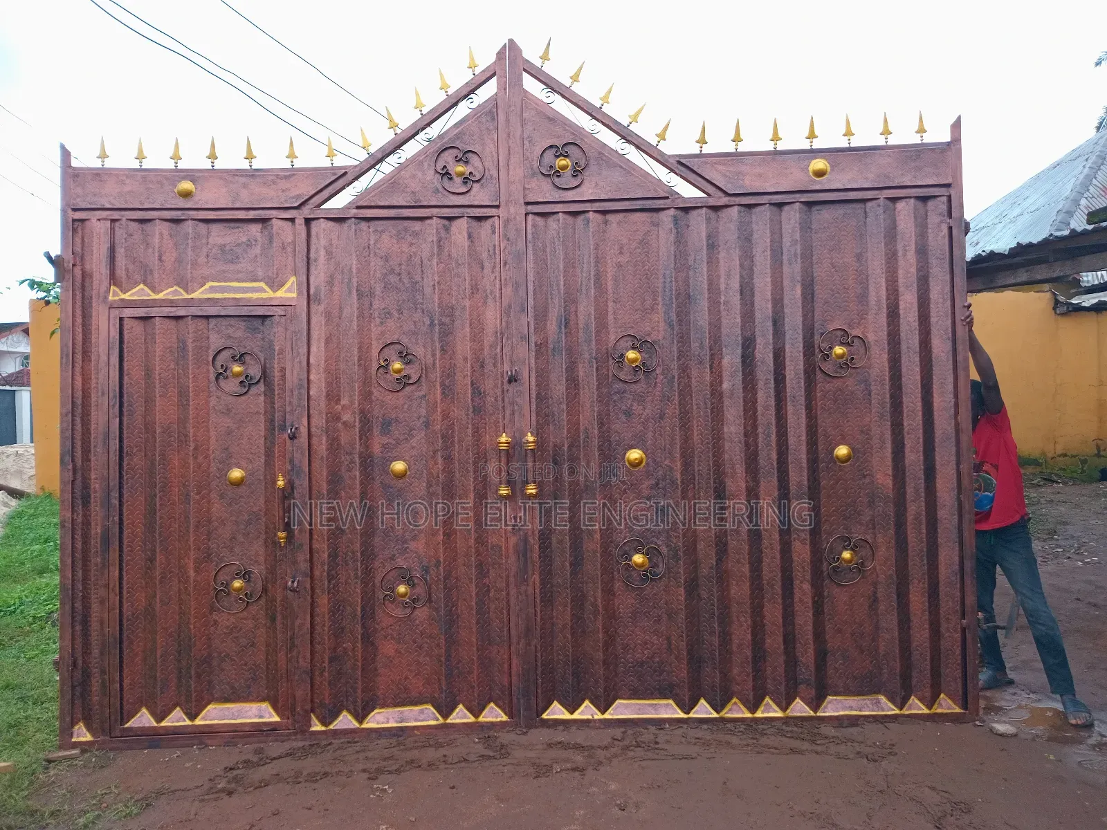 Folded Iron Gate