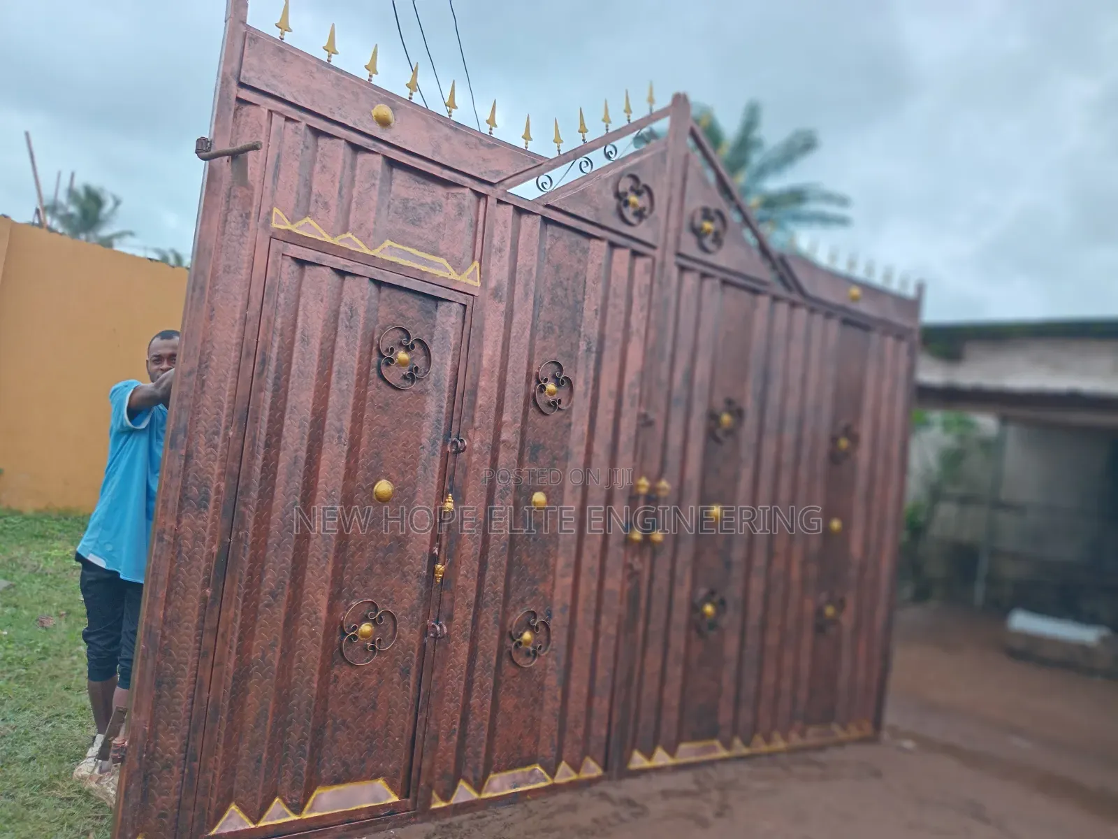 Folded Iron Gate