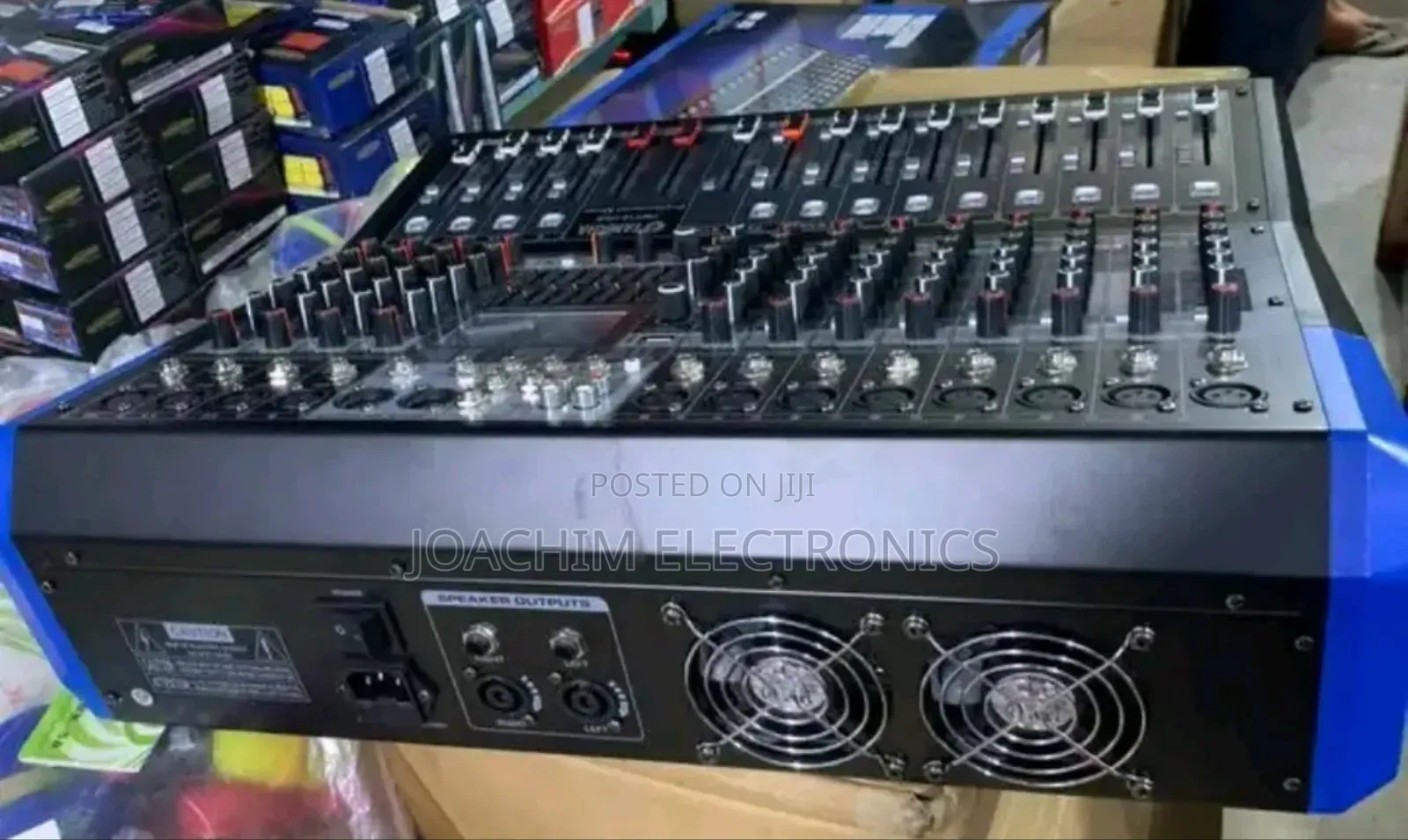Original Professional 8 Channels Powered Mixer