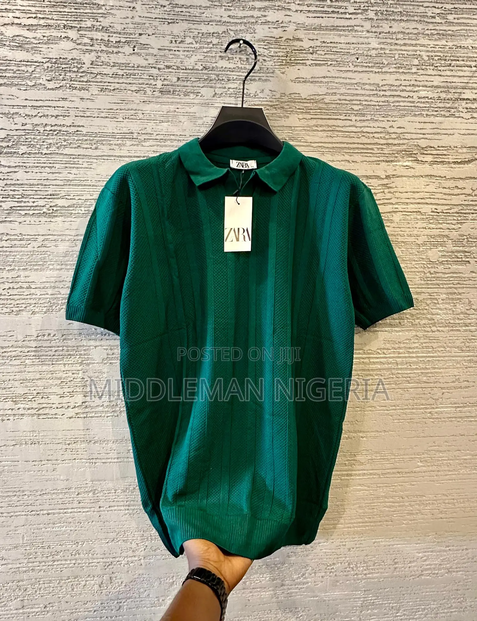 Zara Pure Cotton Short Sleeves Shirt