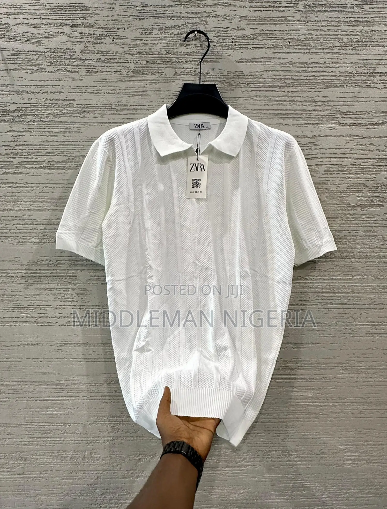 Zara Pure Cotton Short Sleeves Shirt