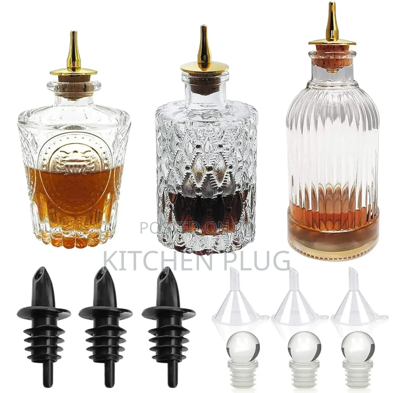 Bitters Bottle - Jewel Bitter Bottle For Cocktail