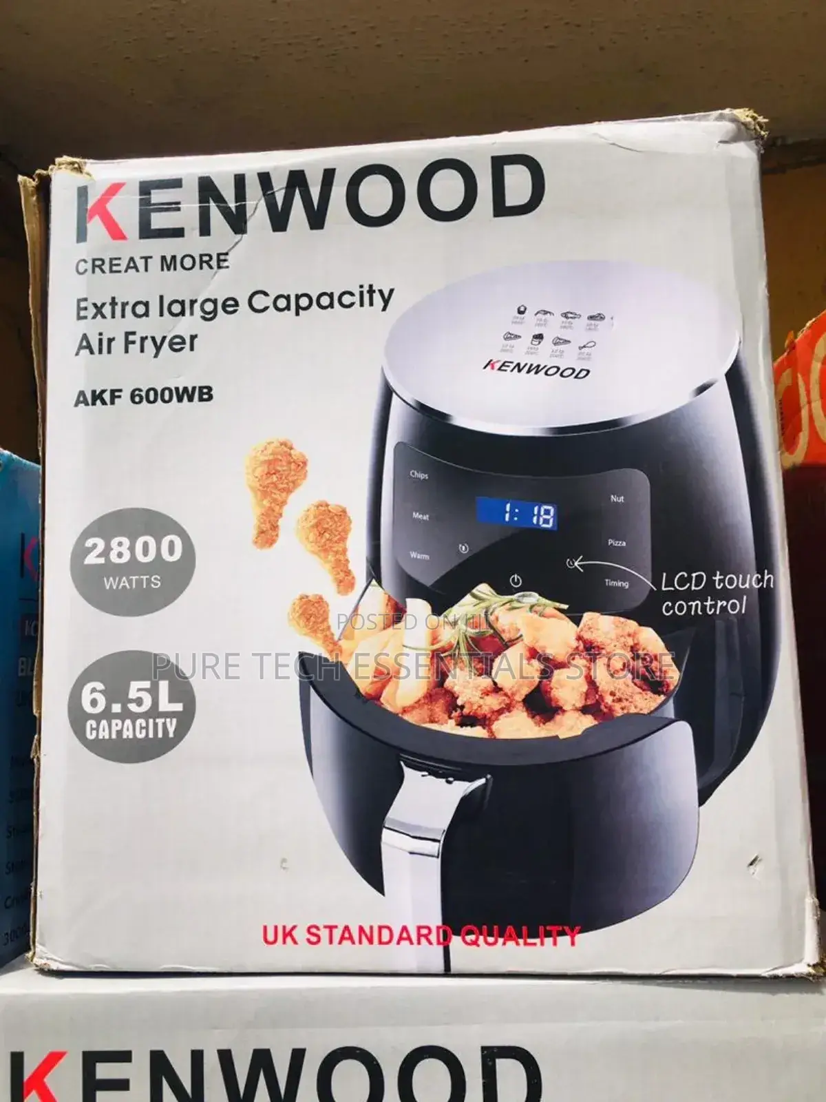 New Kenwood 6.5 L Air Fryer