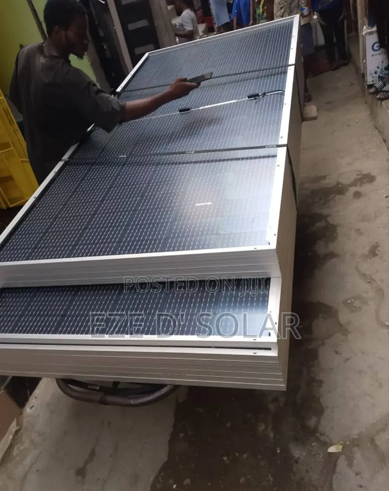 650w 144cell Jinko Solar Panel Bi-Facial