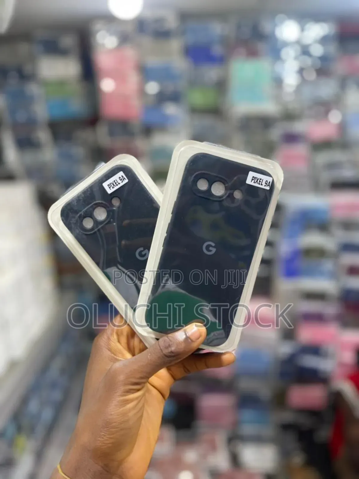 Google Pixel 9a Silicone Pouch and Glass