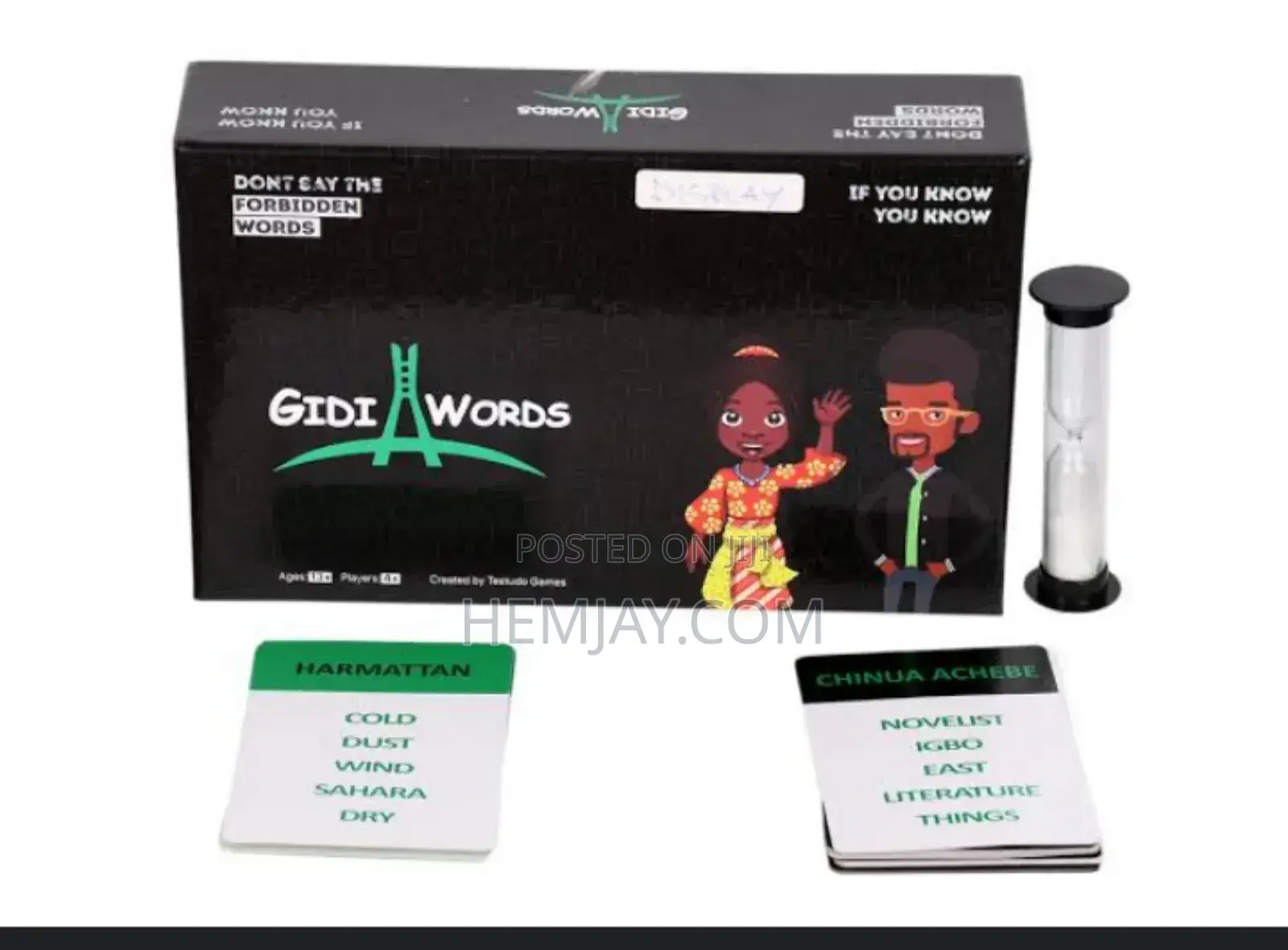 Gidi Words and Other Christian, Fun-Family 18+ Card Games Christmas 