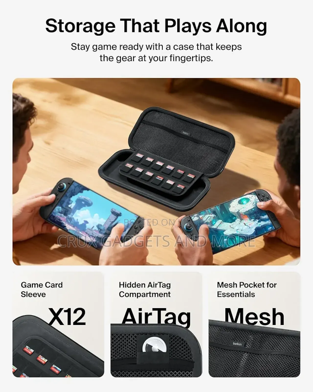 Belkin Carrying Case for Nintendo Switch 2
