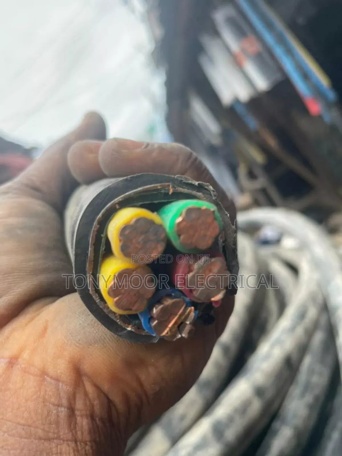 50mmx5core Armored Cable