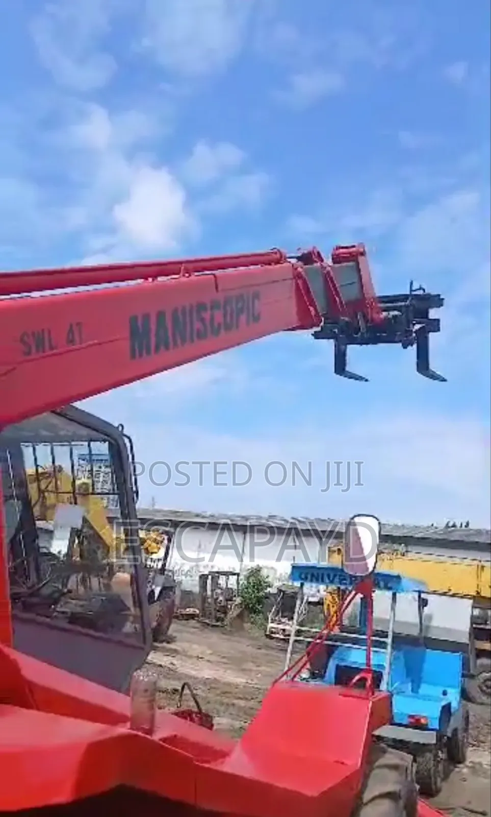 Manitou MXT 1740 Telehandler – 4-Ton Capacity, 17m Reach