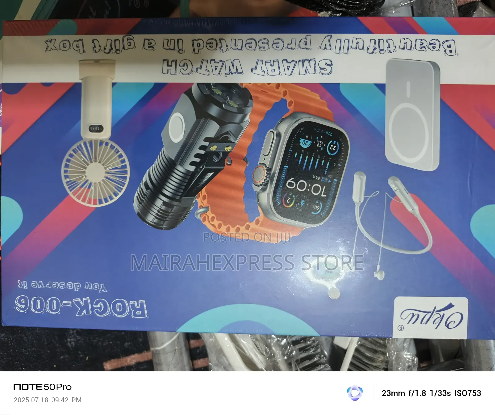 Rock- Oo6 Smart Watch Set