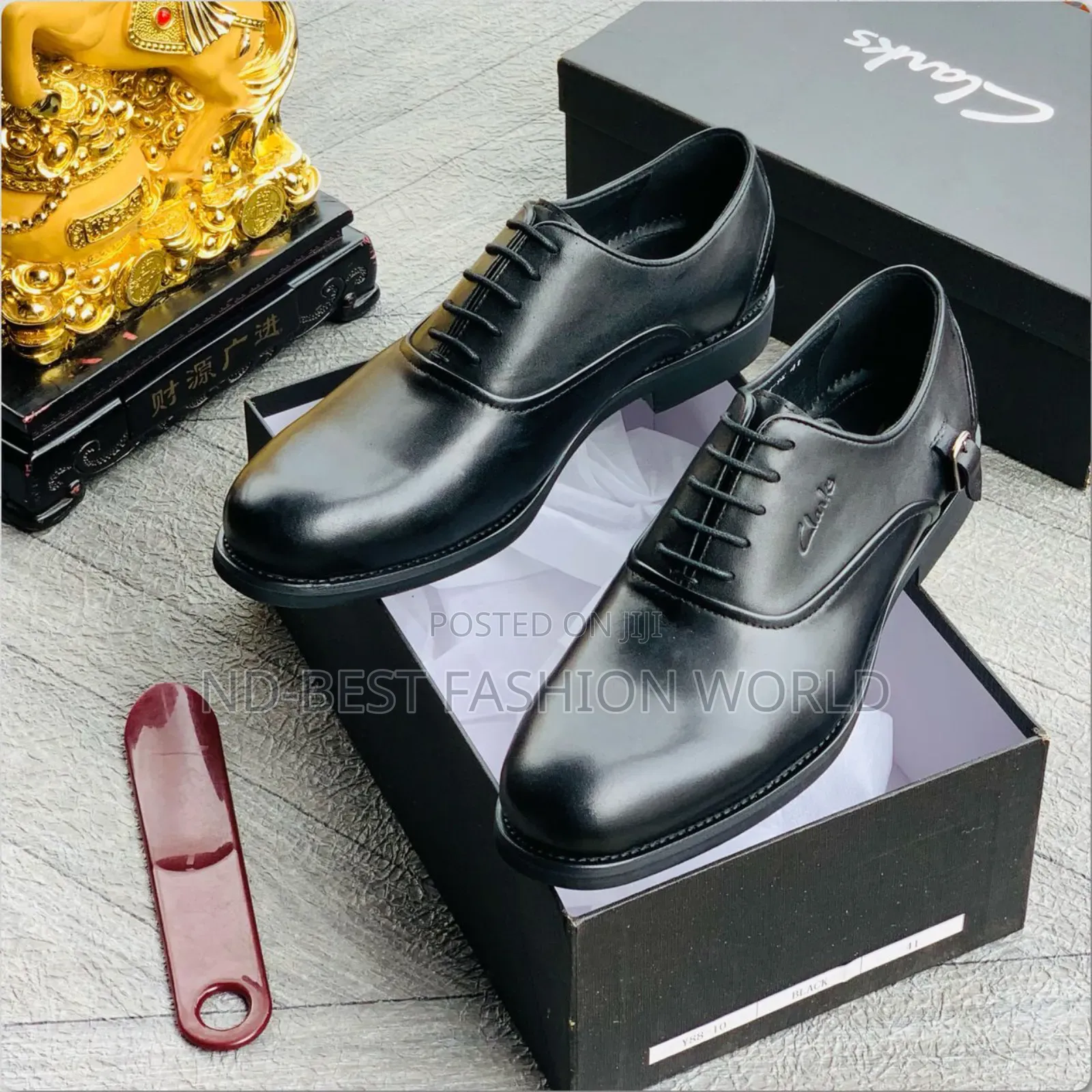 Pure Leather Lace Up Shoes