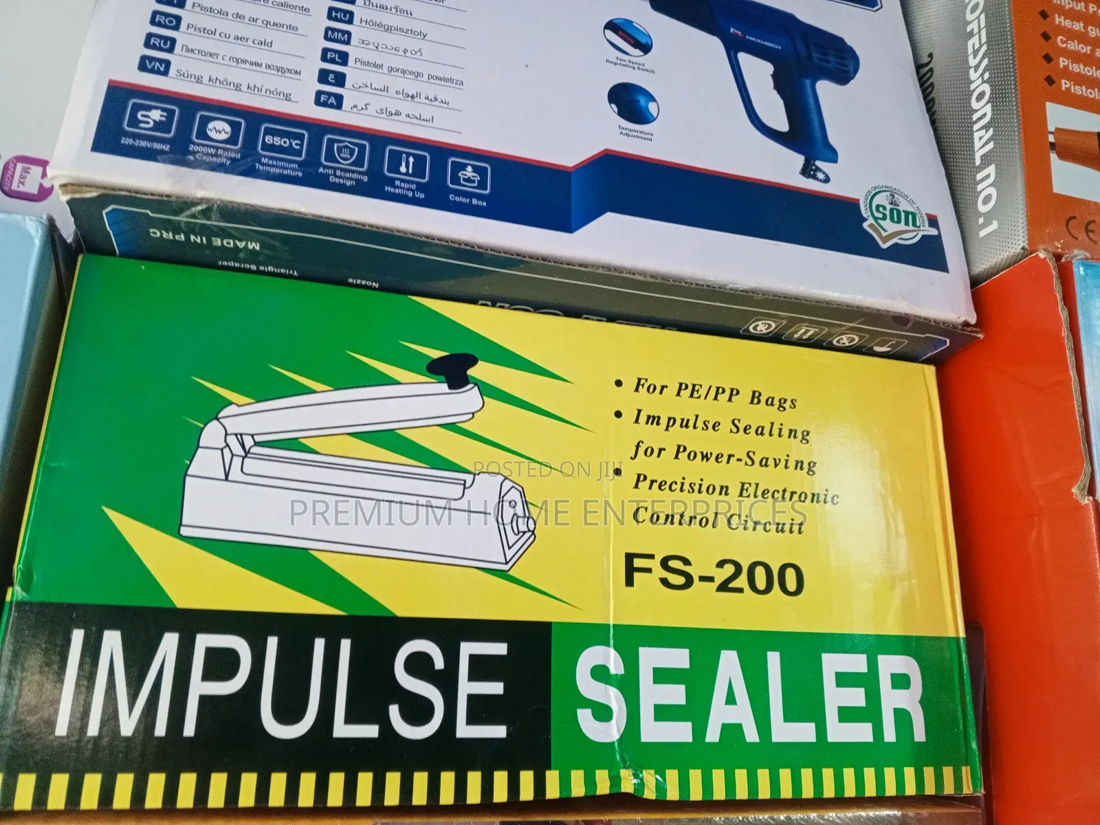 Impulse Nylon Sealer 200mm
