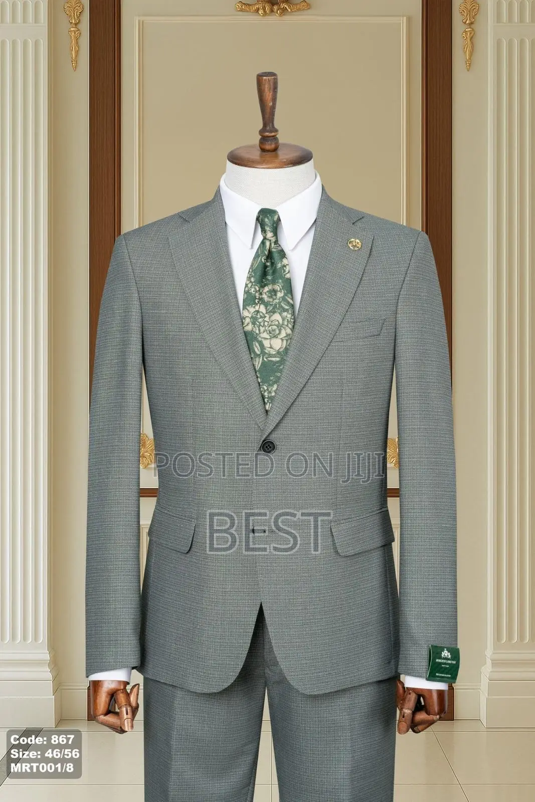 Men's Luxury Italian Fabric Suits