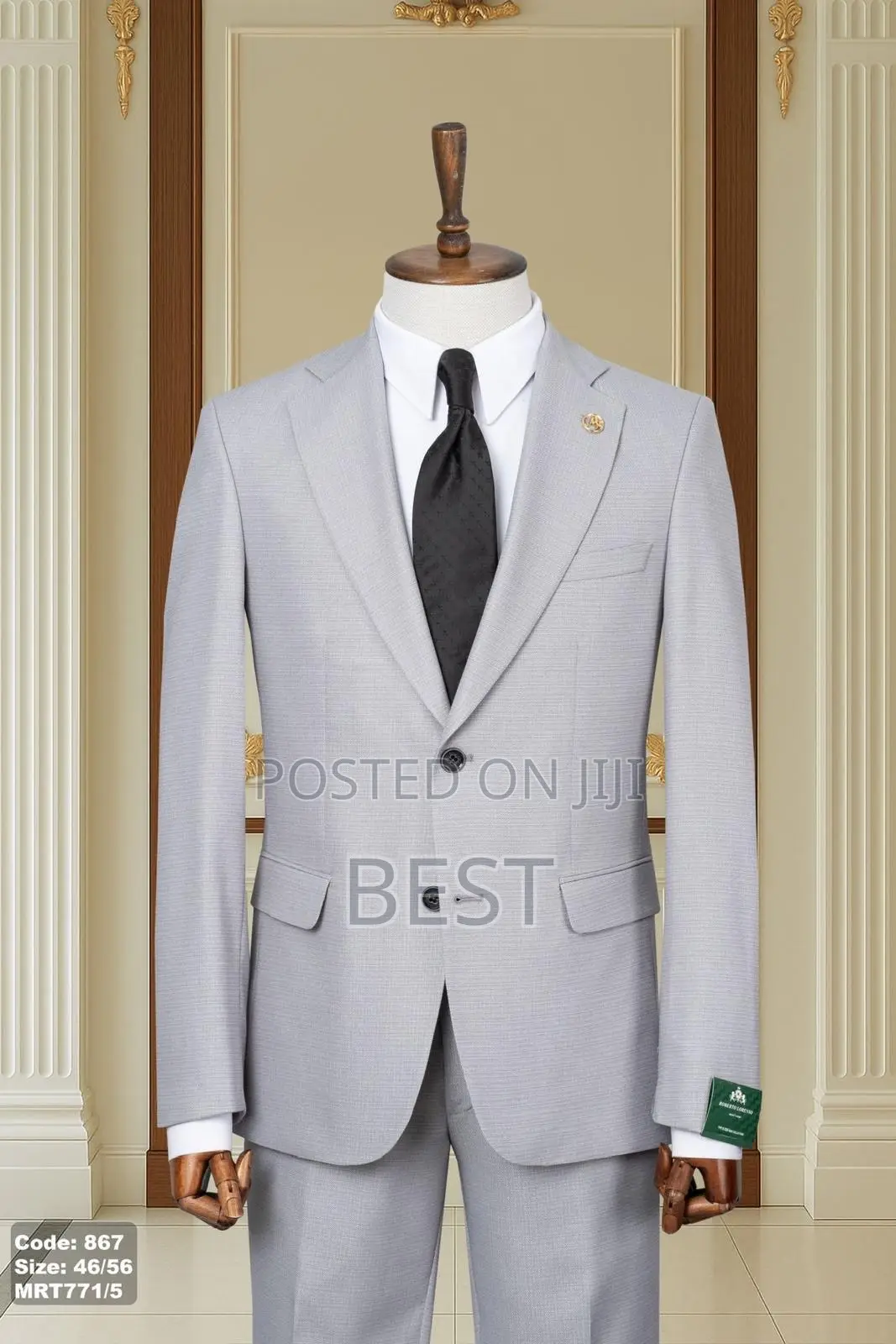 Men's Luxury Italian Fabric Suits