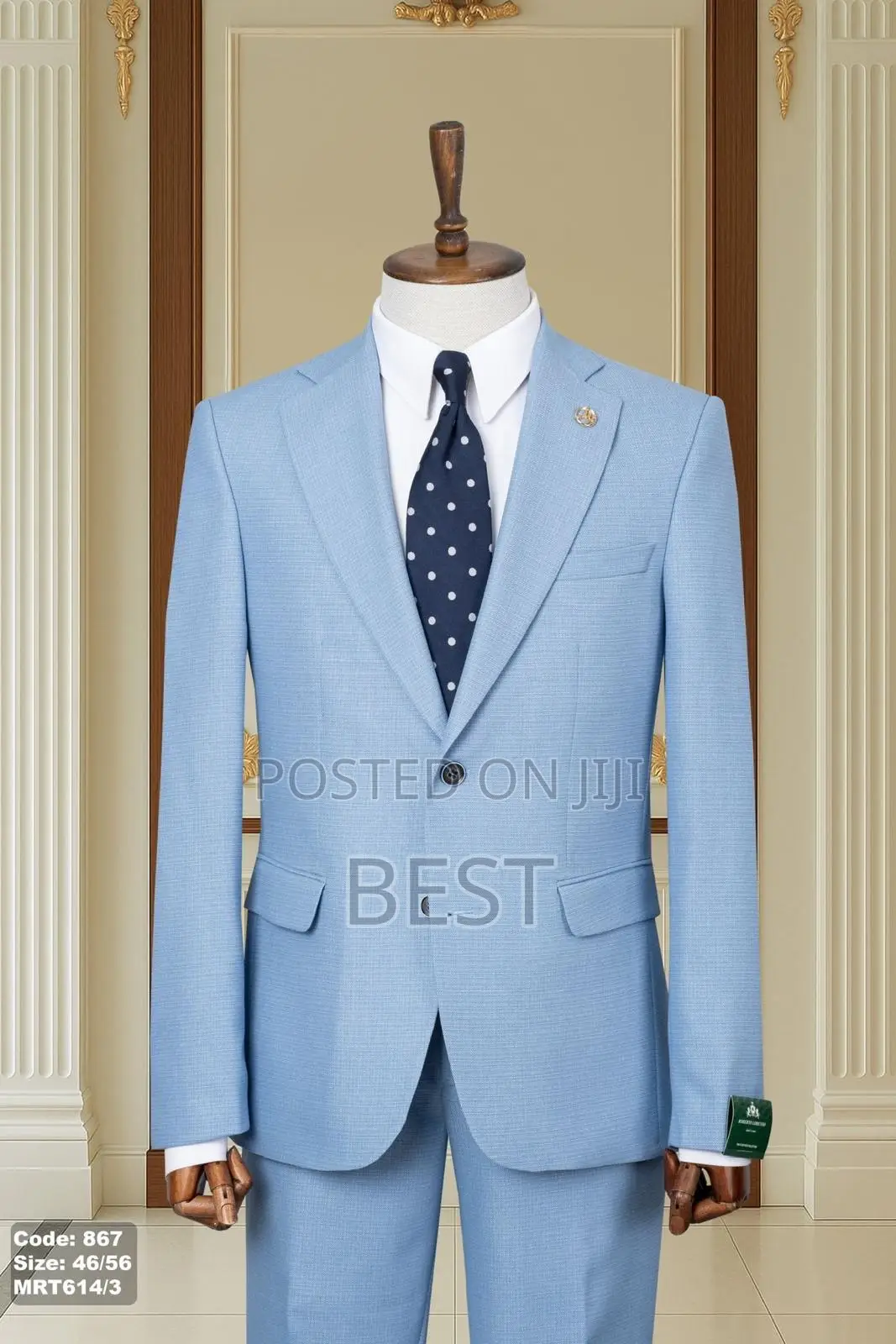Men's Luxury Italian Fabric Suits