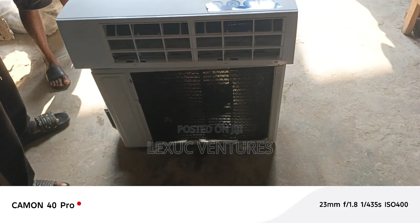 Tested Split Unit 1.5hp Hisense Inverter 2 Months Used Ac 100% Copper