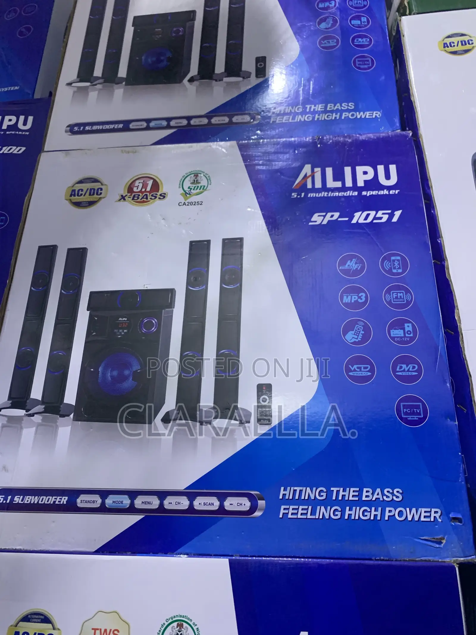 Ailipu 3.1 Multimedia Speaker System, Model Sp-1051
