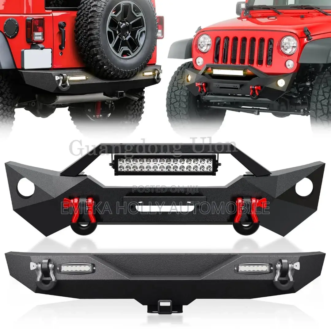 Jeep Wrangler/2007/2015/2018/Front and Back Bumper Guard