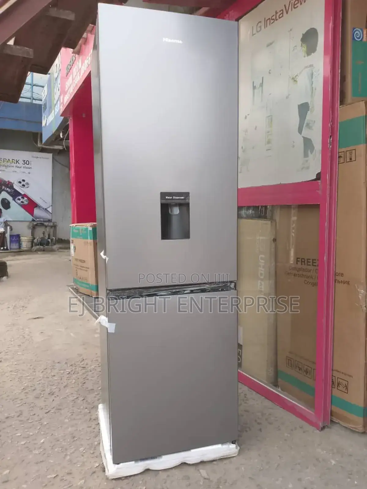 Hisense Bottom Freezer Refrigerator 264l (35dcb-rd).