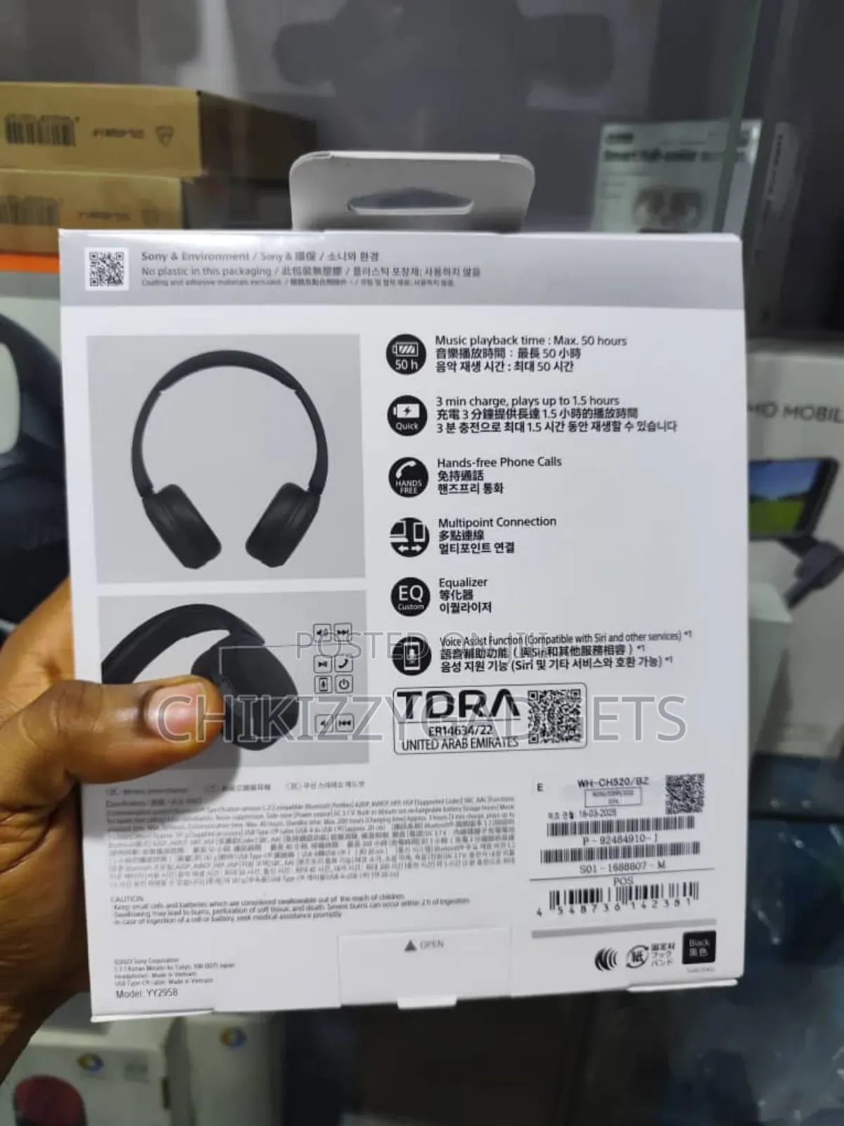 New Sony Wh-Ch 520 Headset