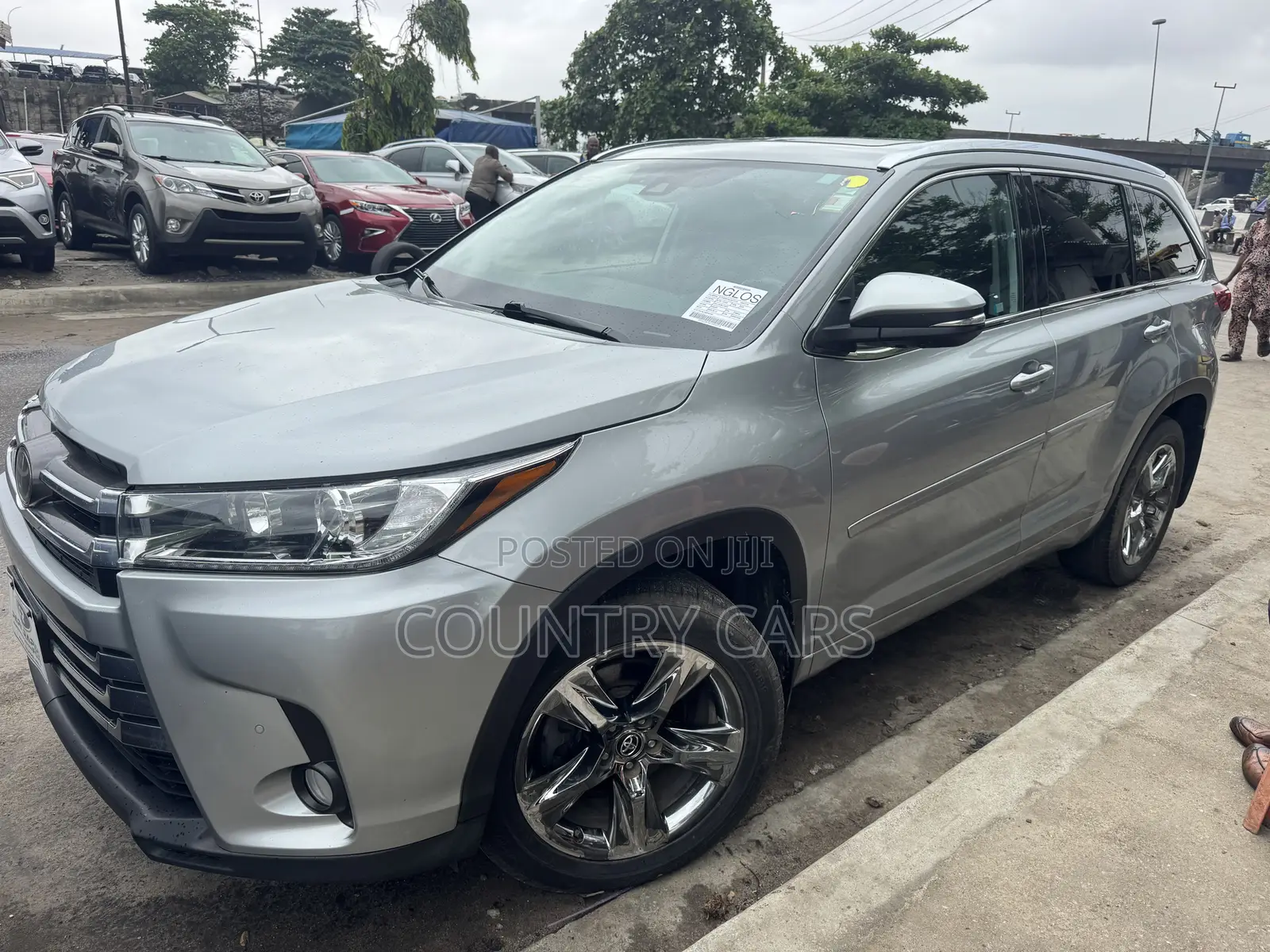Toyota Highlander Limited Platinum 4x4 V6 (3.5L 6cyl 8A) 2018 Silver