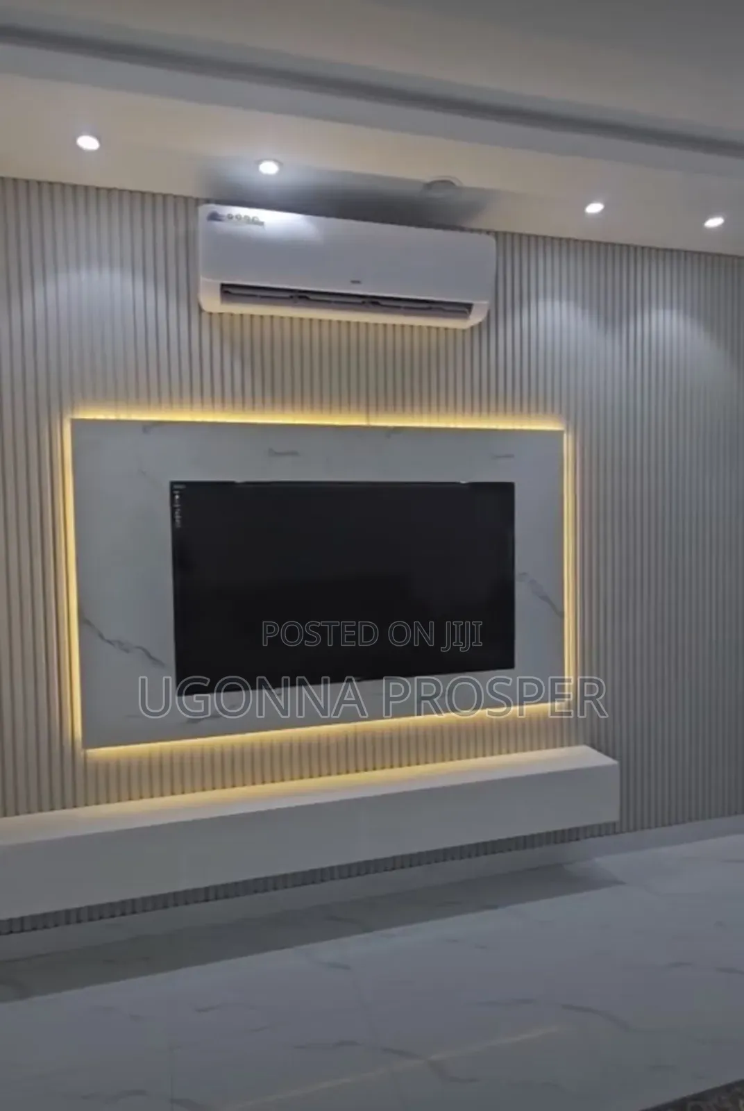 TV Stand and Wall Mount Unit,Painting