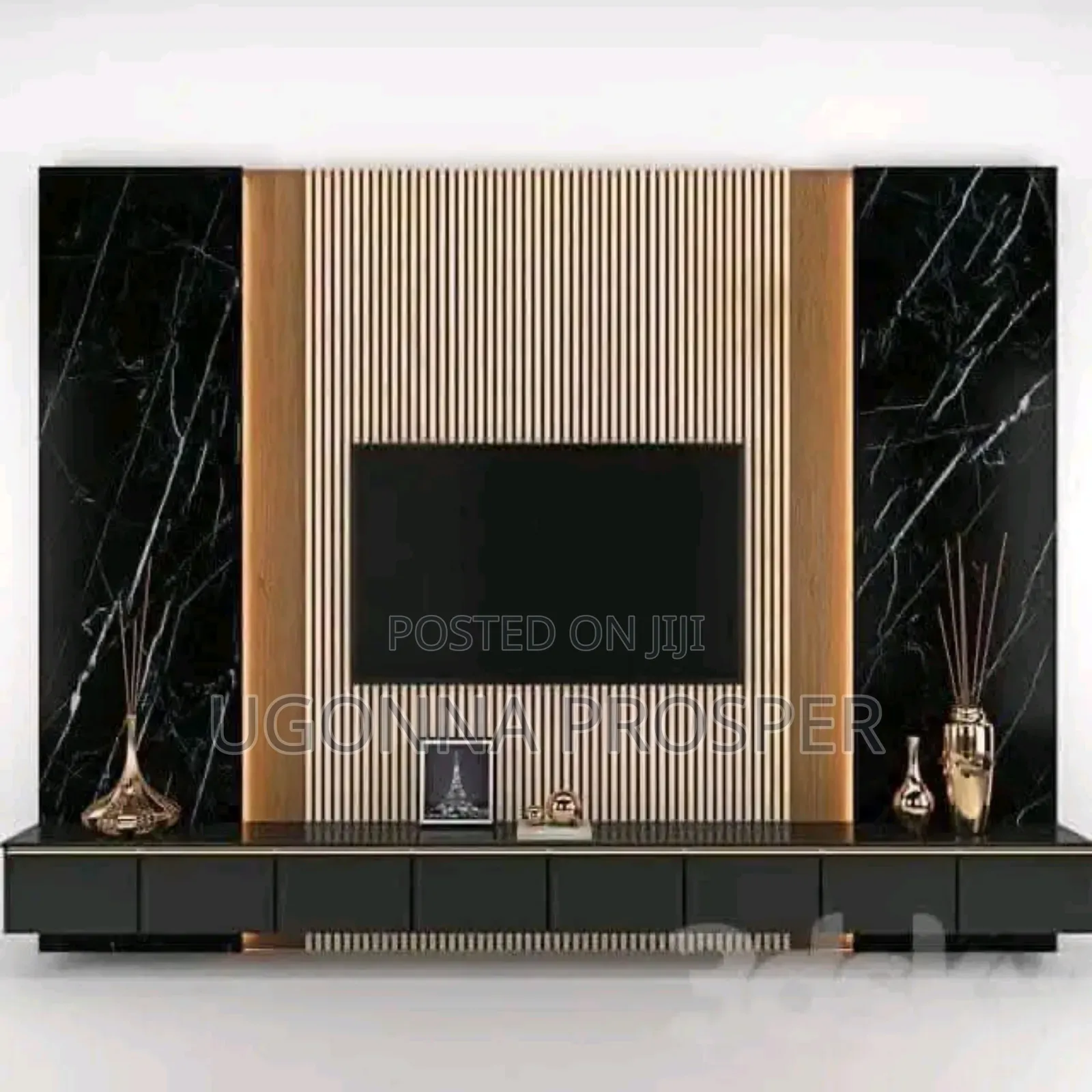 TV Stand and Wall Mount Unit,Painting