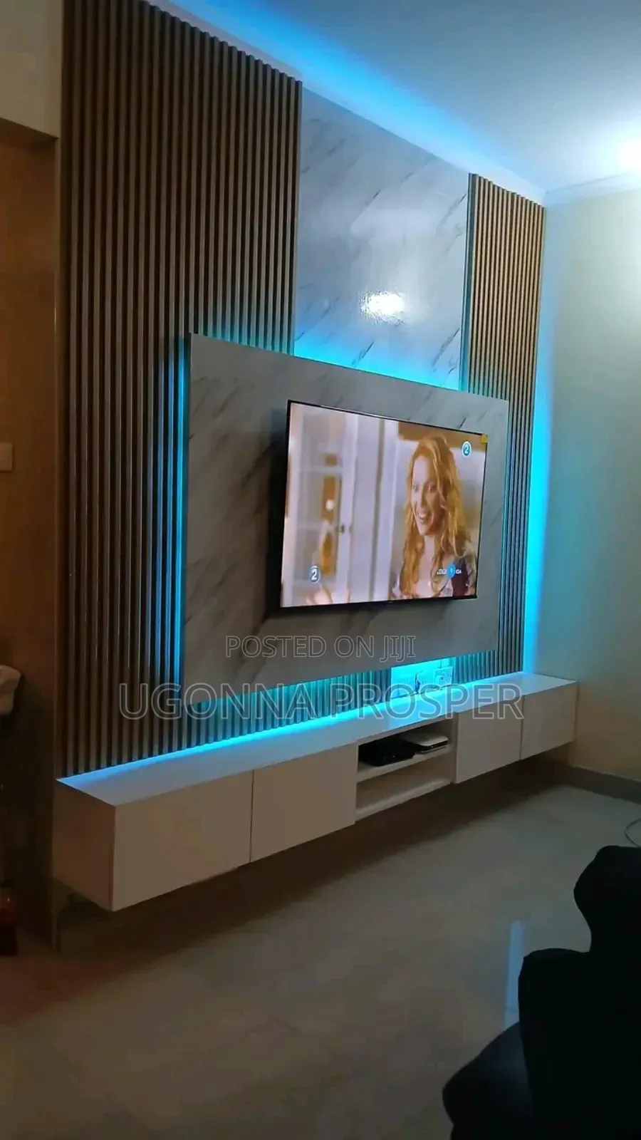 TV Stand and Wall Mount Unit,Painting