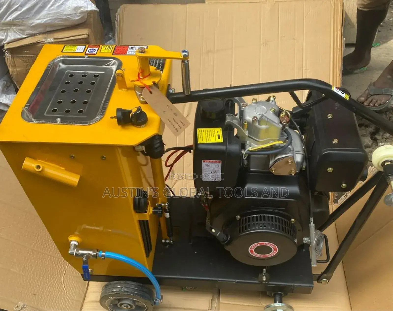 Max Mech Concrete Cutter