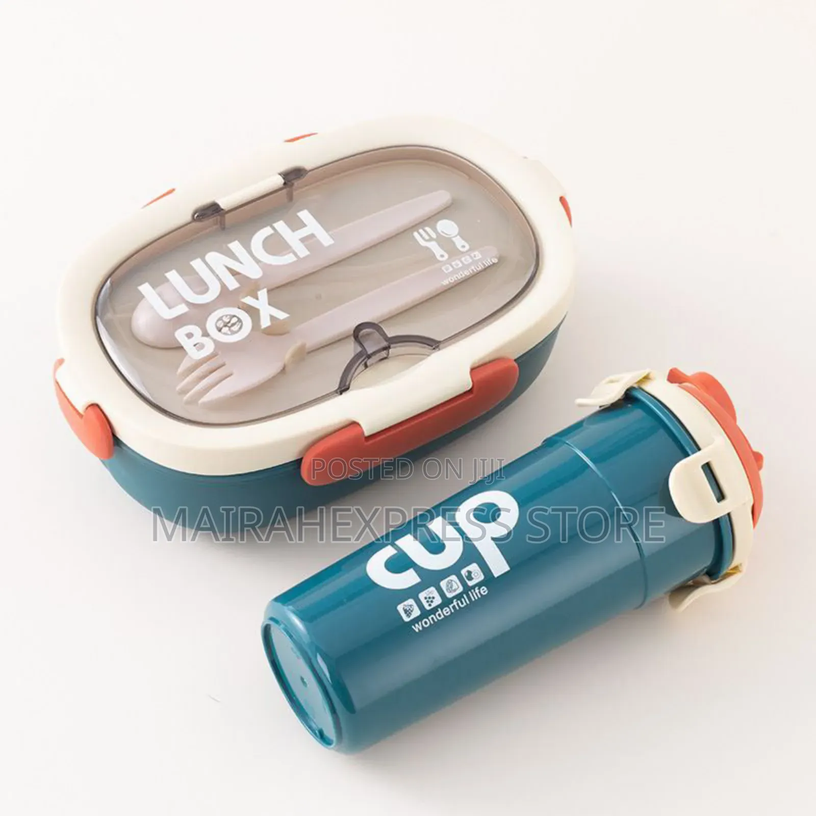 2 in 1 Set Bento Box and Water Bottle