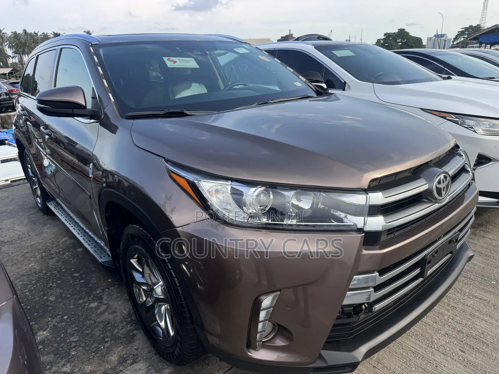 Toyota Highlander Limited Platinum 4x4 V6 (3.5L 6cyl 8A) 2018 Brown