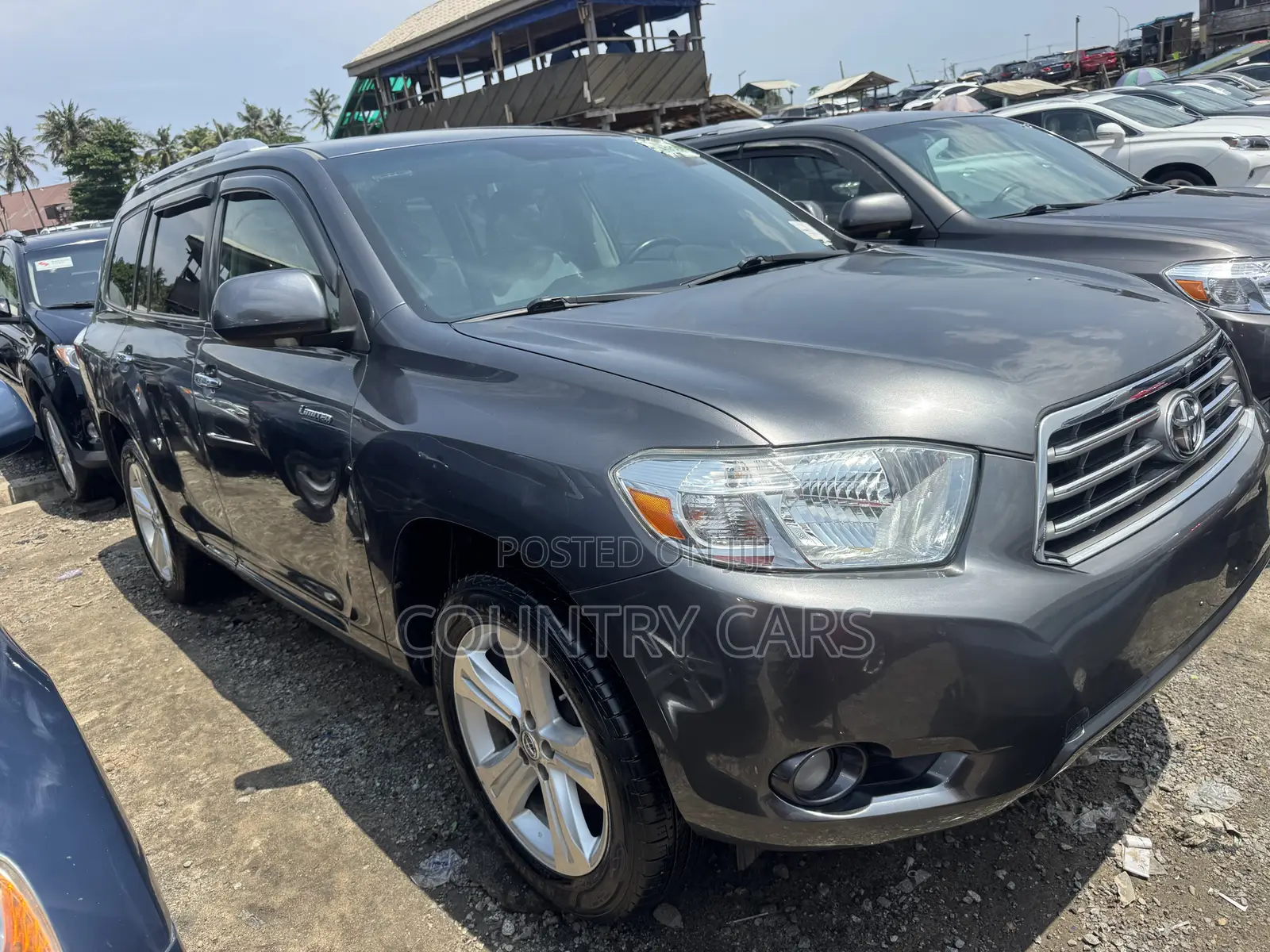 Toyota Highlander Limited 2010 Gray