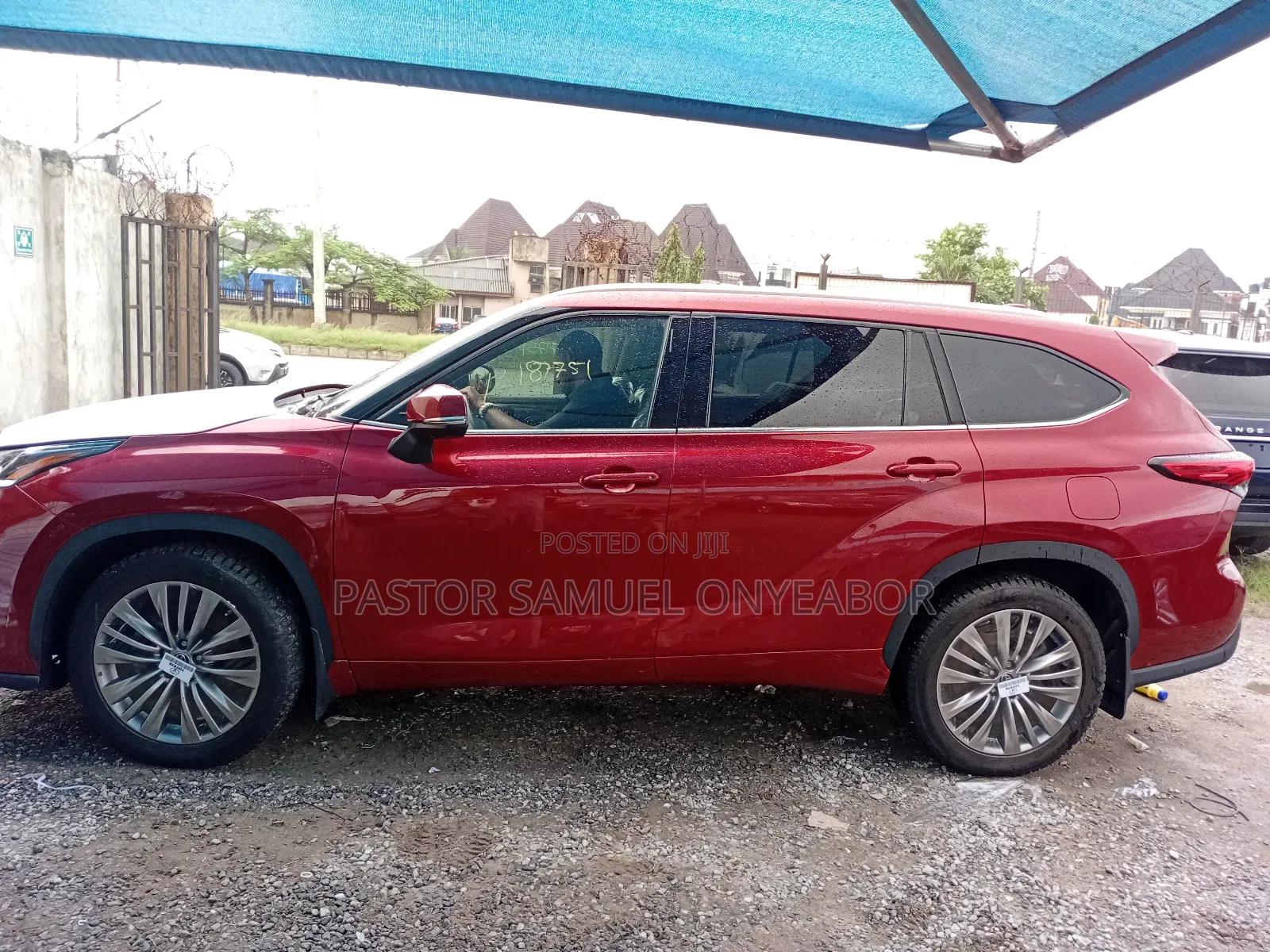 Toyota Highlander Platinum 2021 Red