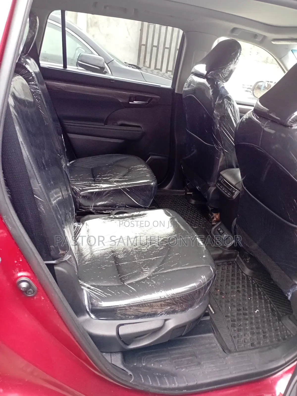 Toyota Highlander Platinum 2021 Red