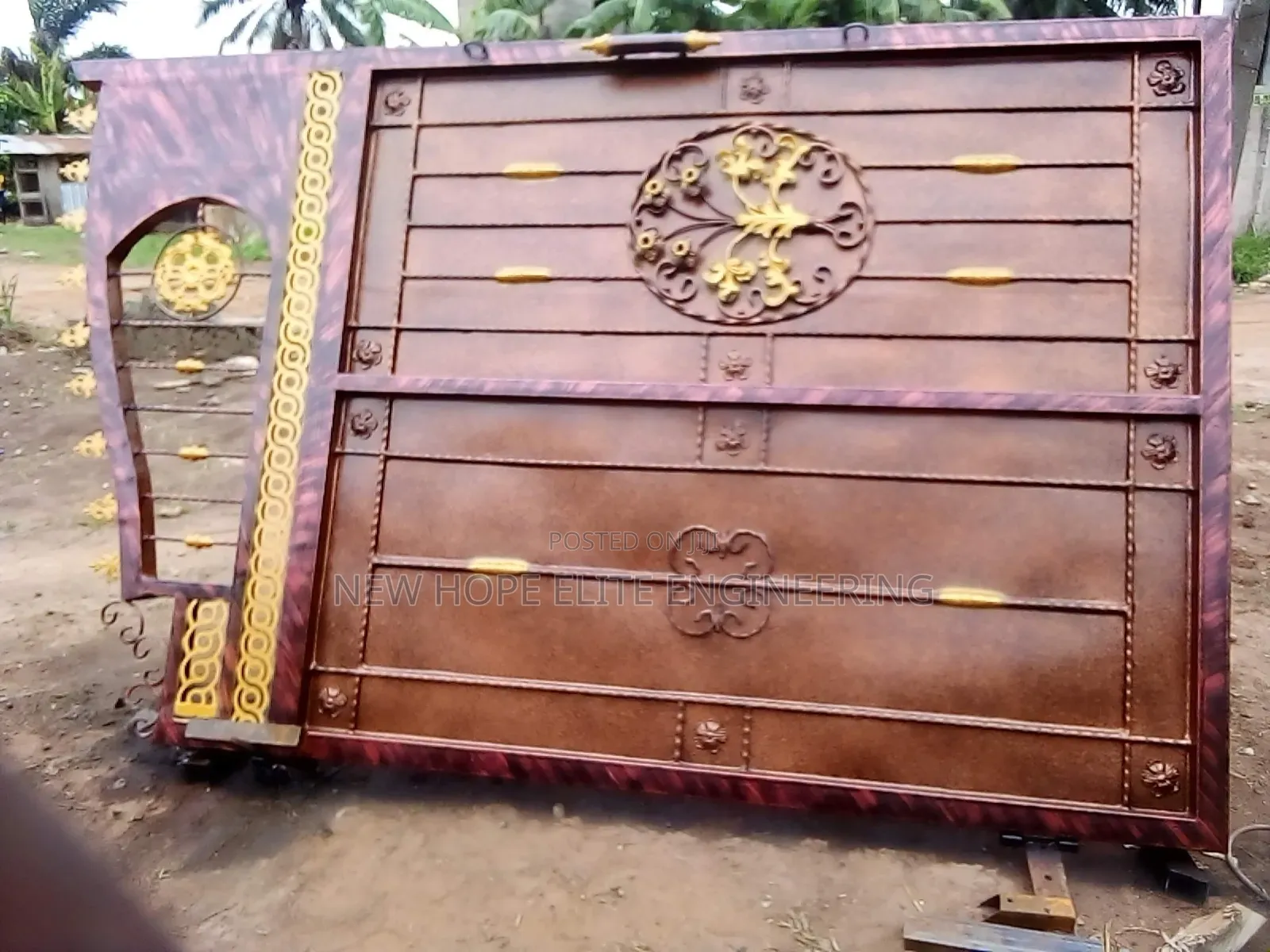 Wrought Iron Gate