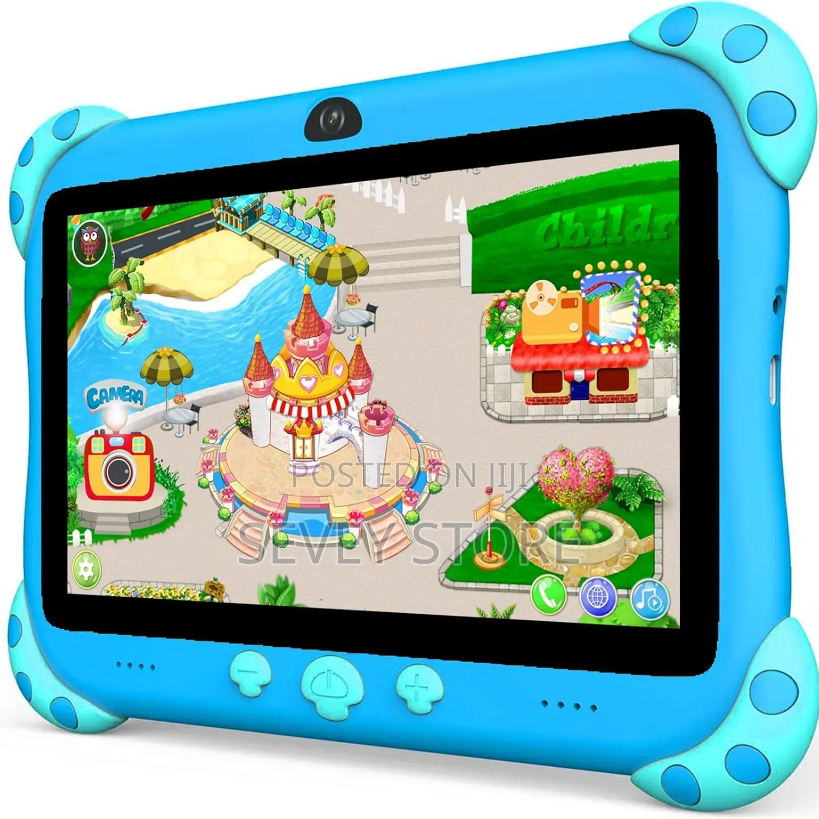 7 Inch Kids Tablet With Case, Wifi, Android Toddler Tablet