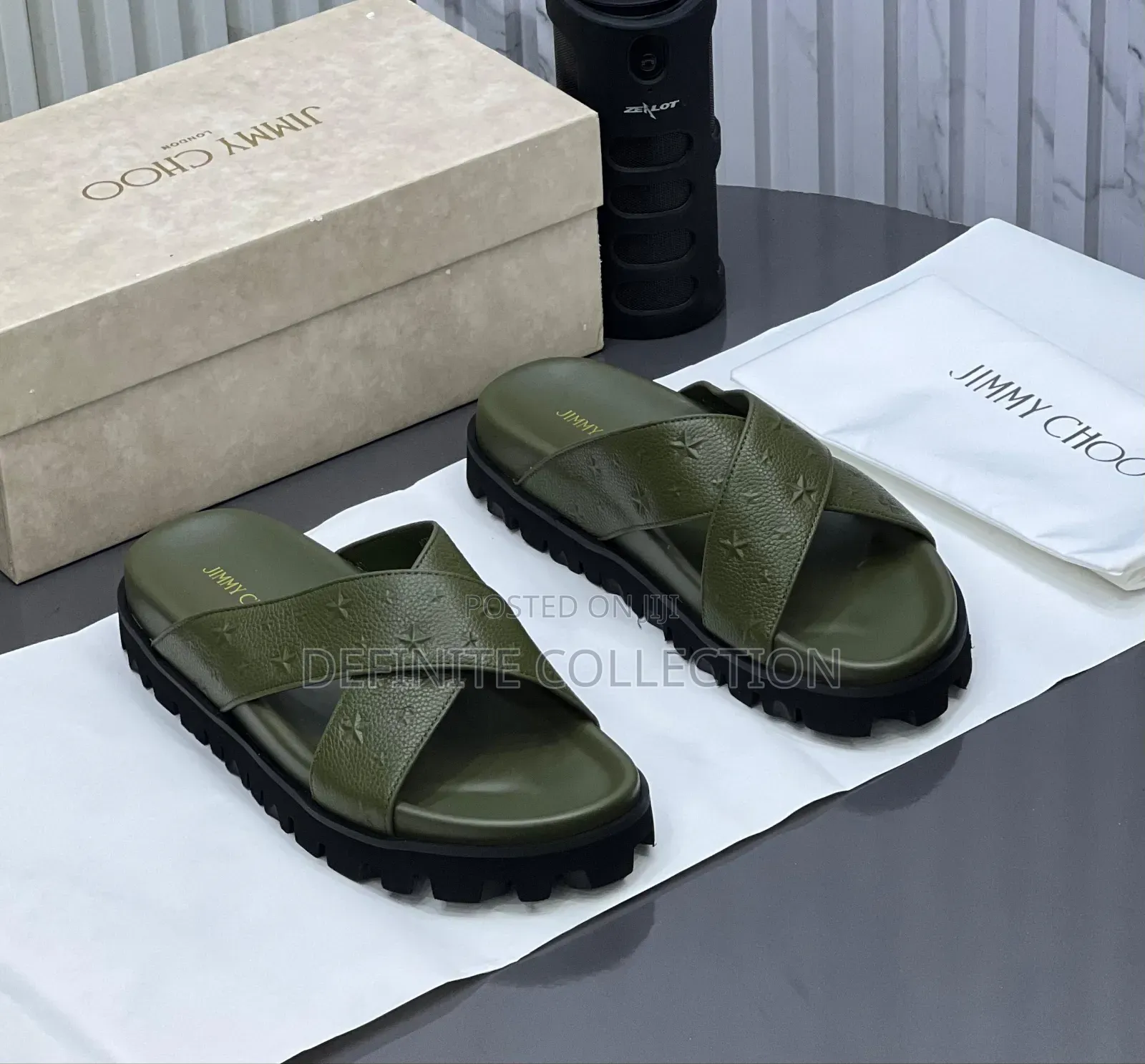Jimmy Choo Luxury Slippers