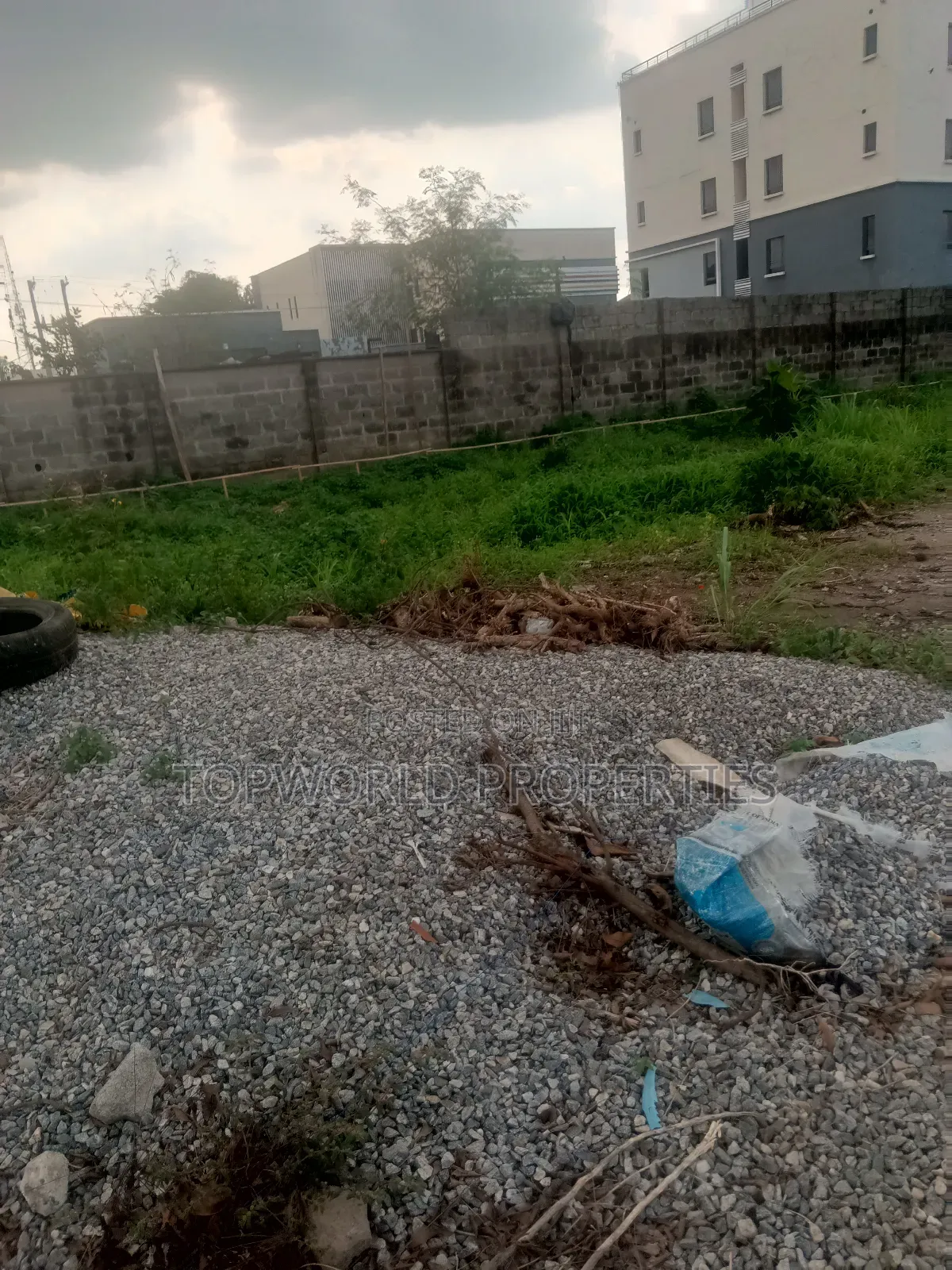 One Acre of Land Along Tarred Road at Ikeja