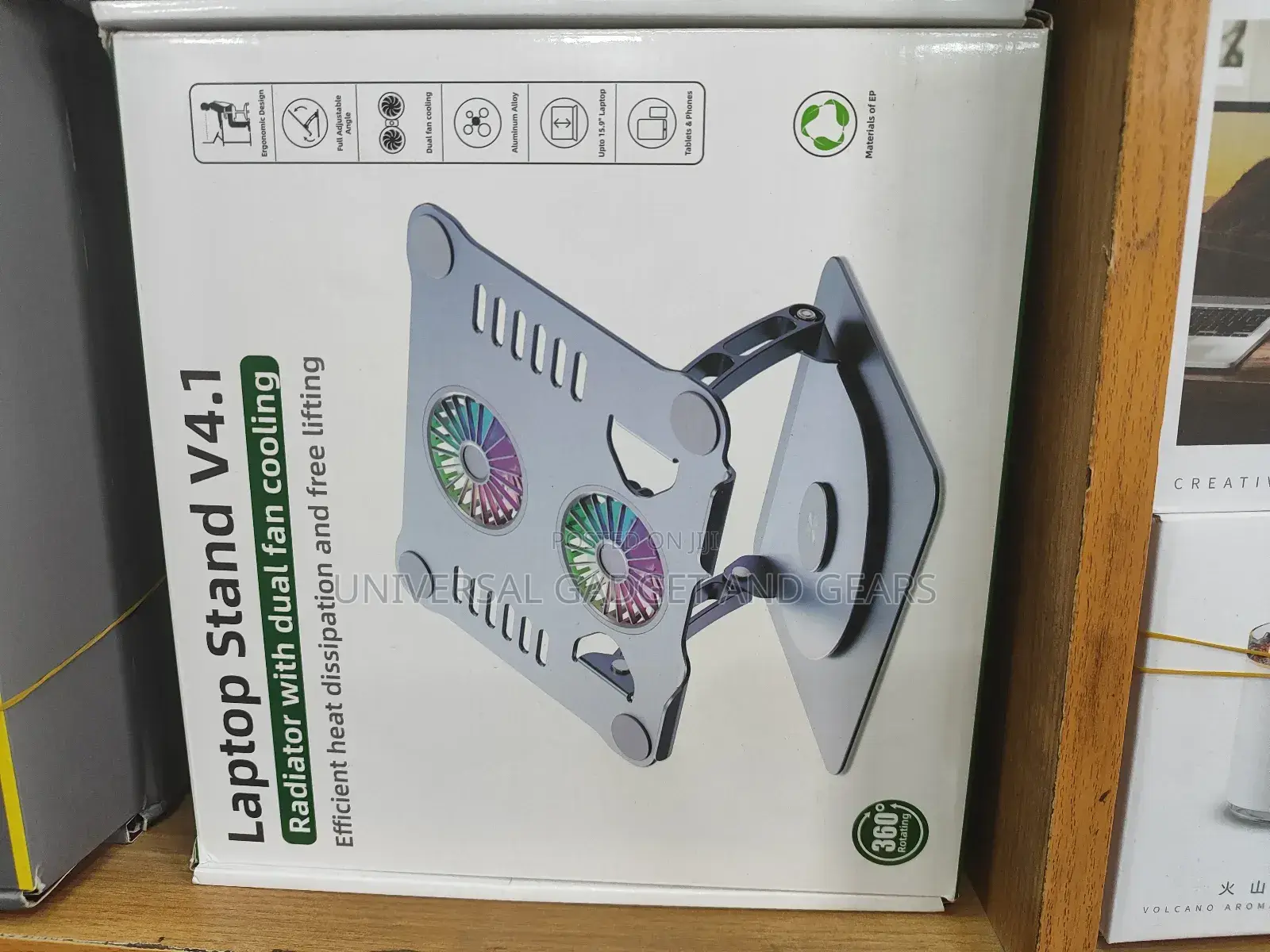 Laptop Stand With Fan ( Dual Fan )
