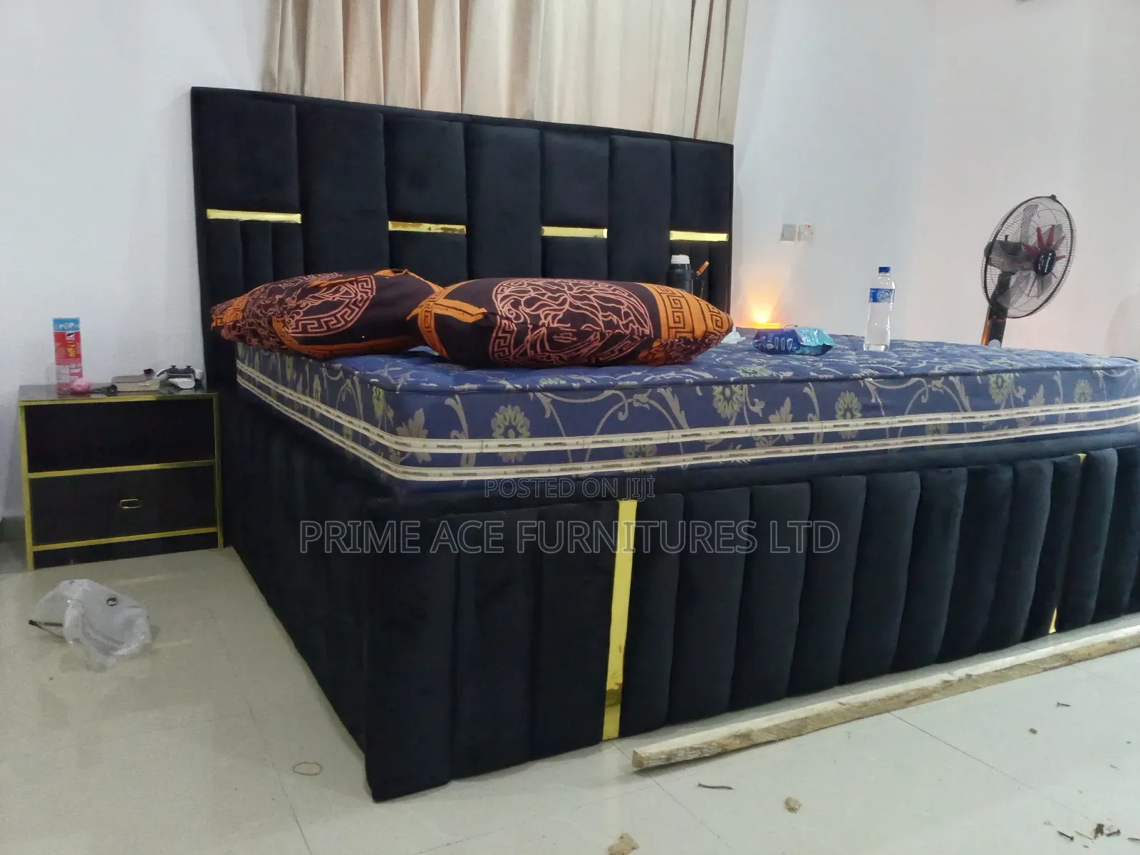 Prime 6 by 7 King Size Bed With Two Bed Side