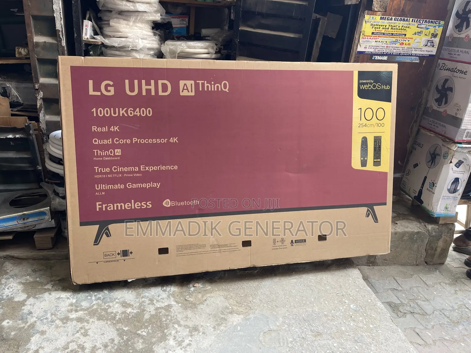 Lg 100 Inches