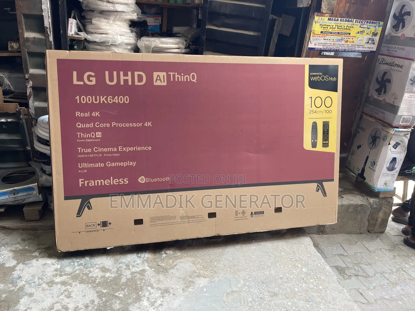 Lg 100 Inches