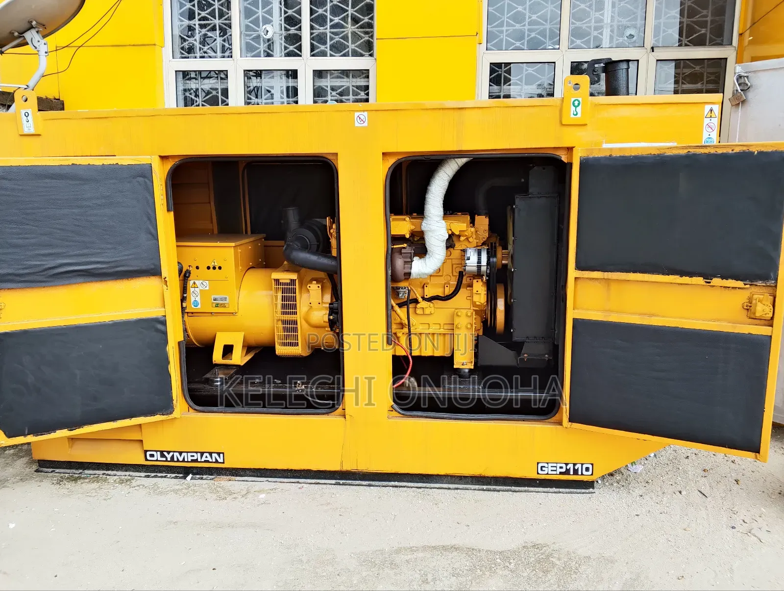 Mantrac Cart Foreign Used 110kva Sound Proof Generator